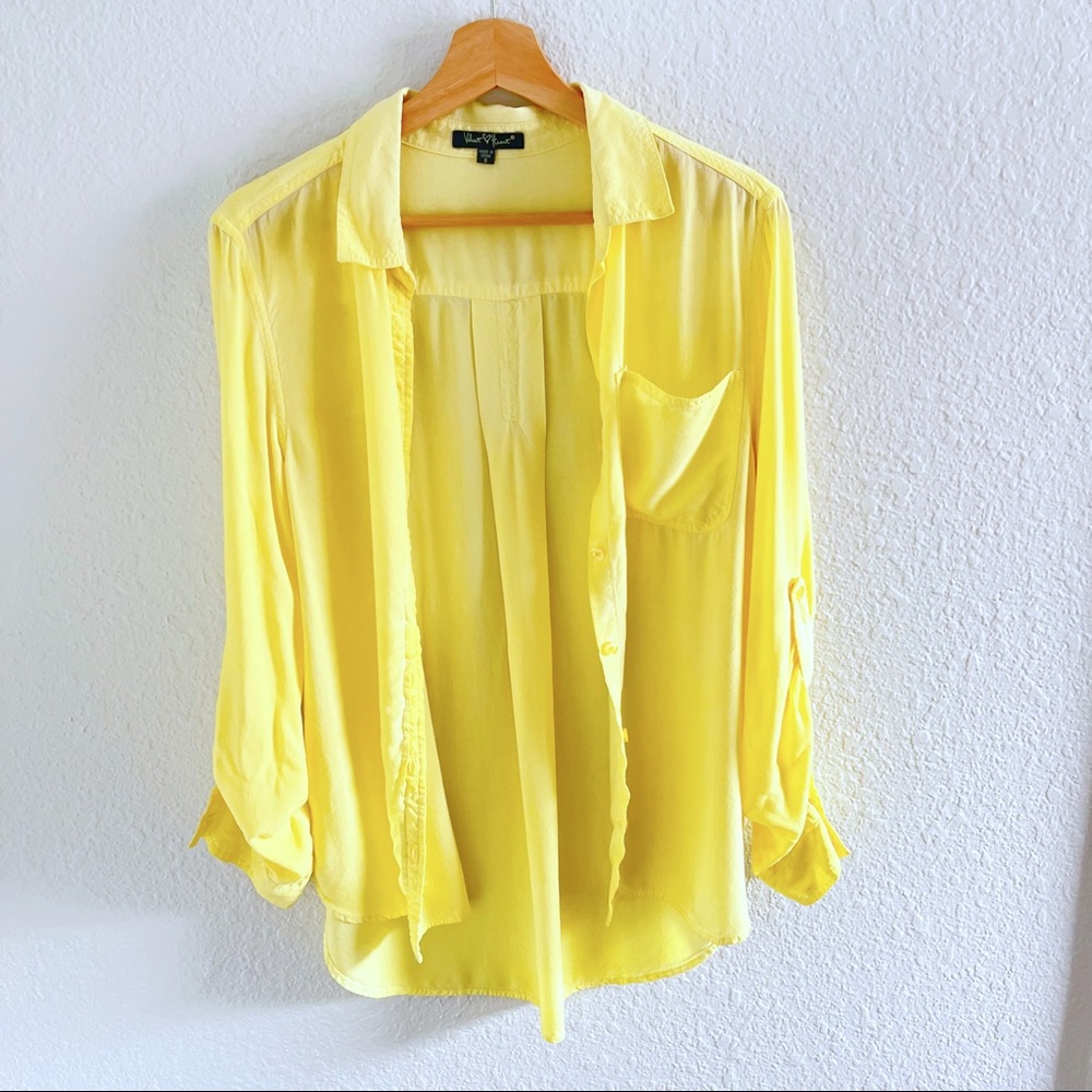 ✨ Velvet Heart Elsa Roll Tab Shirt